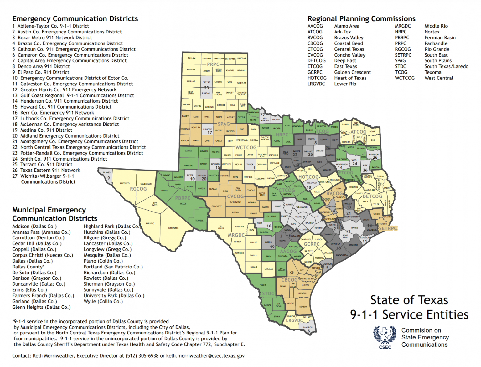 What is the history of 911 in Texas? - NCT9-1-1