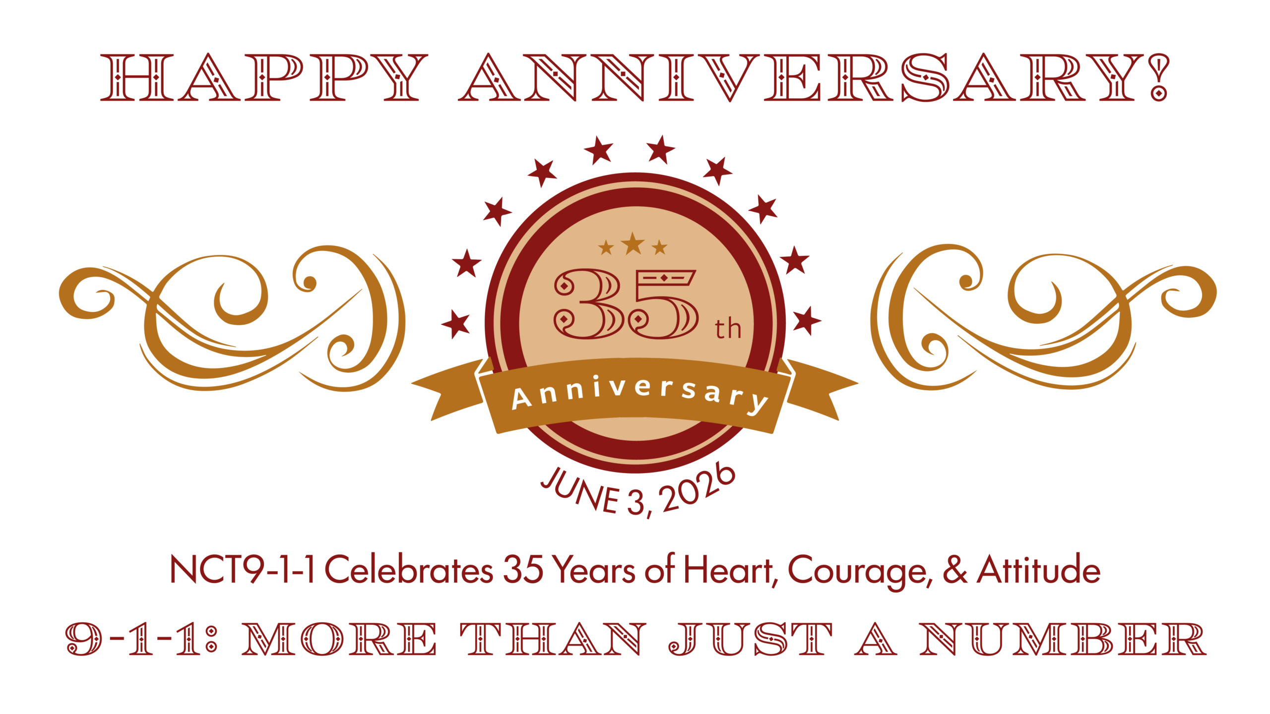 NCT9-1-1 Celebrates 35 Years of Innovation and Servant Leadership